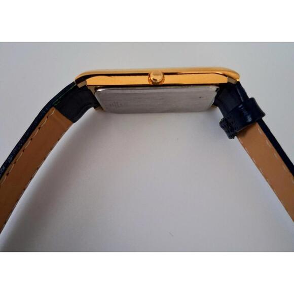 Men's Vintage Seiko Tank Leather Wrist Watch RARE - Picture 6 of 7